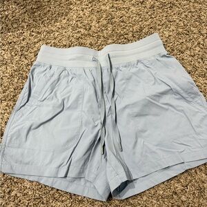 CRZ YOGA Sky Blue Athletic Shorts